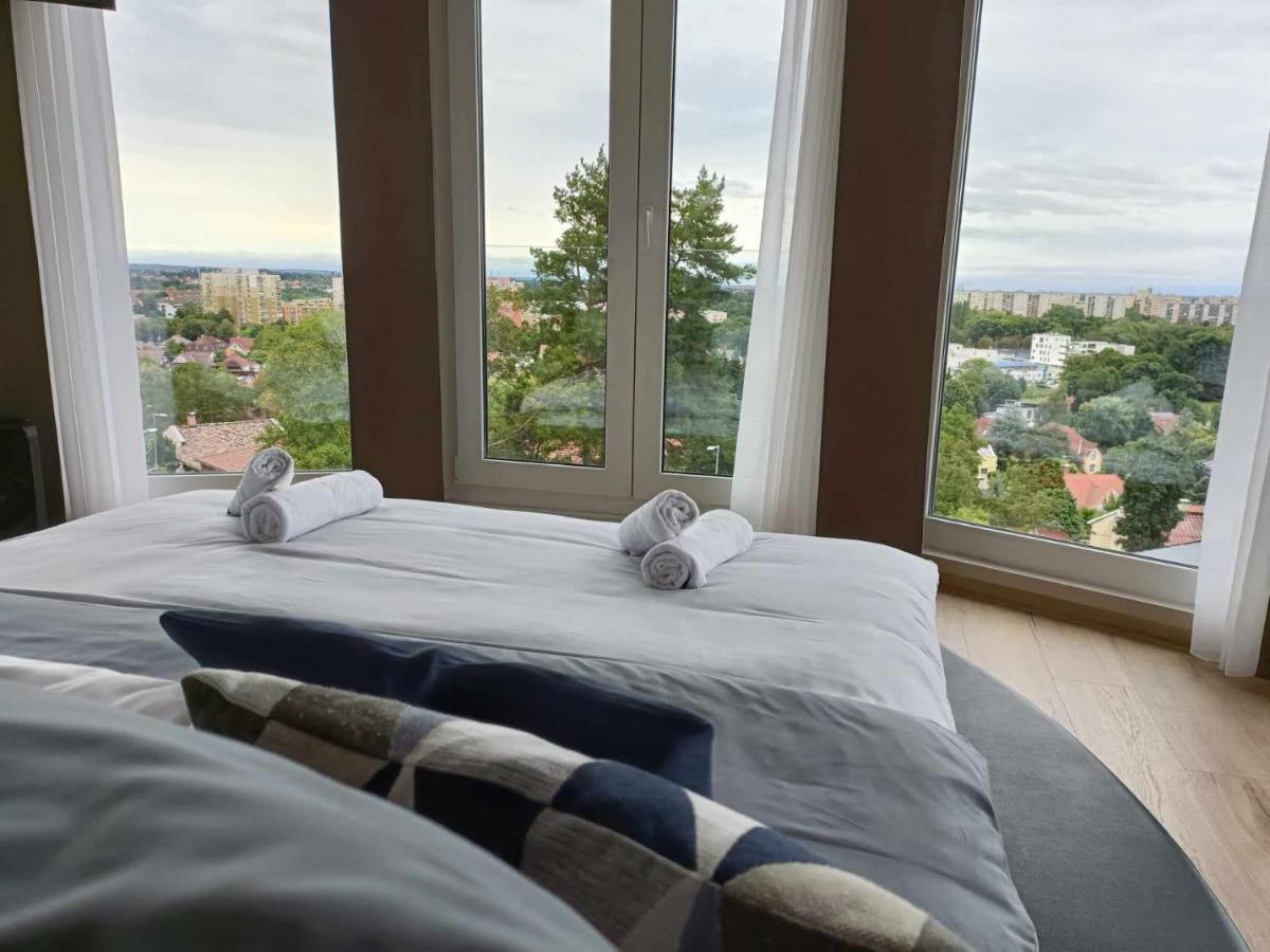 West Panorama Penthouse - Apartment With A Fantastic View Of The City Szombathely Luaran gambar