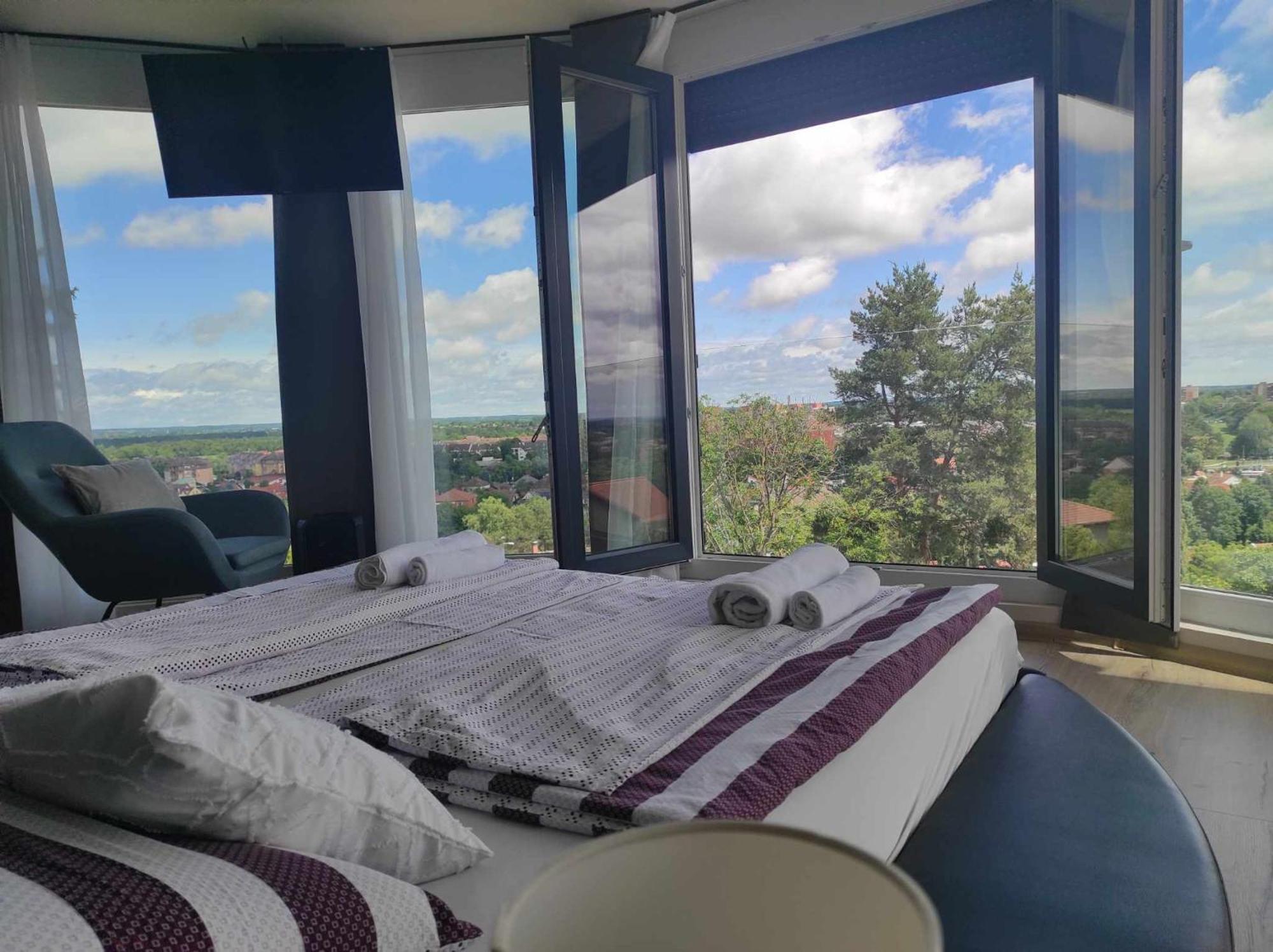 West Panorama Penthouse - Apartment With A Fantastic View Of The City Szombathely Luaran gambar